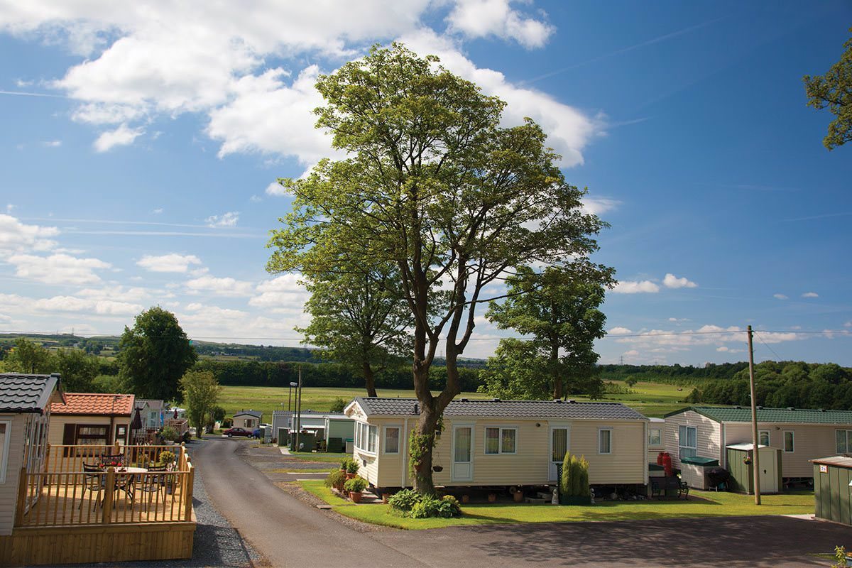 Bridge Heywood Caravan Park Landscape