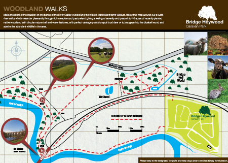 Bridge Heywood Walk Map